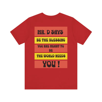 Mr. D. Short Sleeve Tee