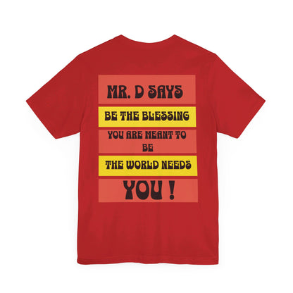 Mr. D. Short Sleeve Tee